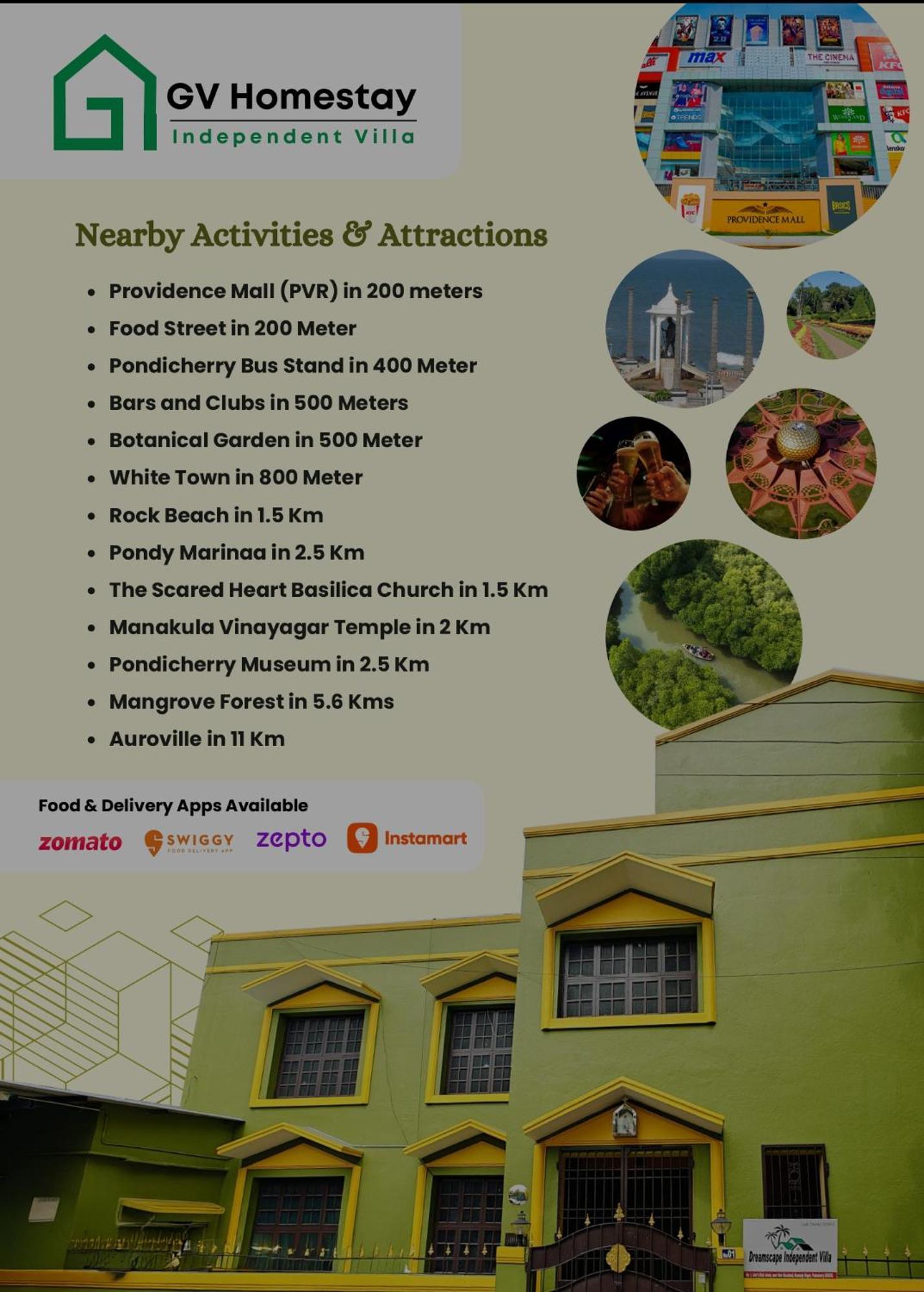 Gv Homes Independent Villa Pondicherry Ngoại thất bức ảnh